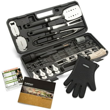 HW5323 7-Piece Chef Basics Select BBQ Mitten Handle with Metal Case HW5323 7-Piece Chef Basics Select BBQ Mitten Handle with Metal Case